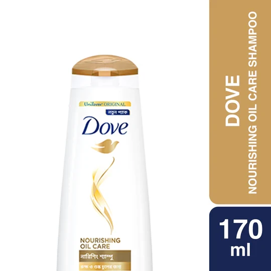 DOVE SHAMPOO NOURISHING OIL CARE 170ML