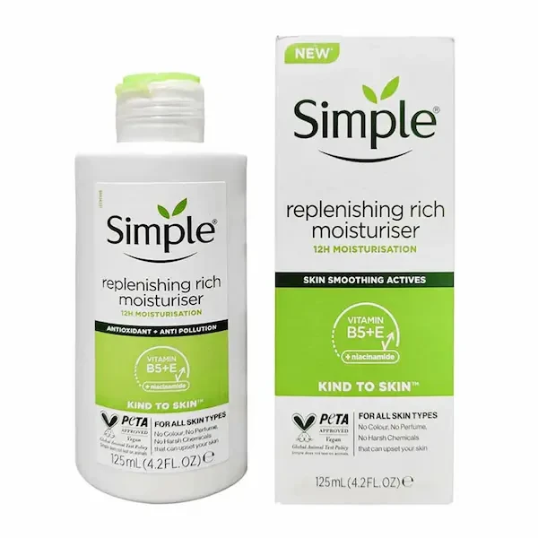 Simple Replenishing Rich Moisturiser 125ml