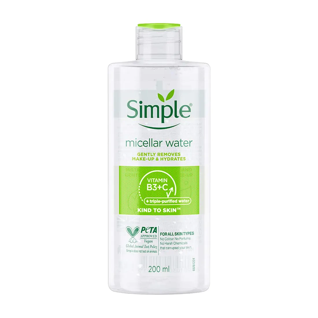 Simple Micellar Cleansing Water 200ml