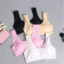 2 piece Semis sports cotton bra-teenagers bra