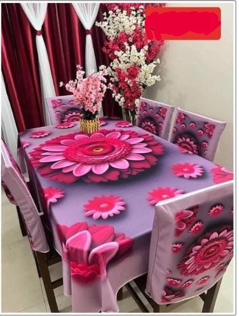 korian velvet kaporer 3d print table cloth 7p