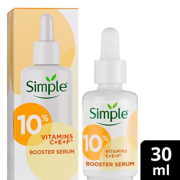 Simple Booster Serum 10% Vitamin C+E+F 30ml