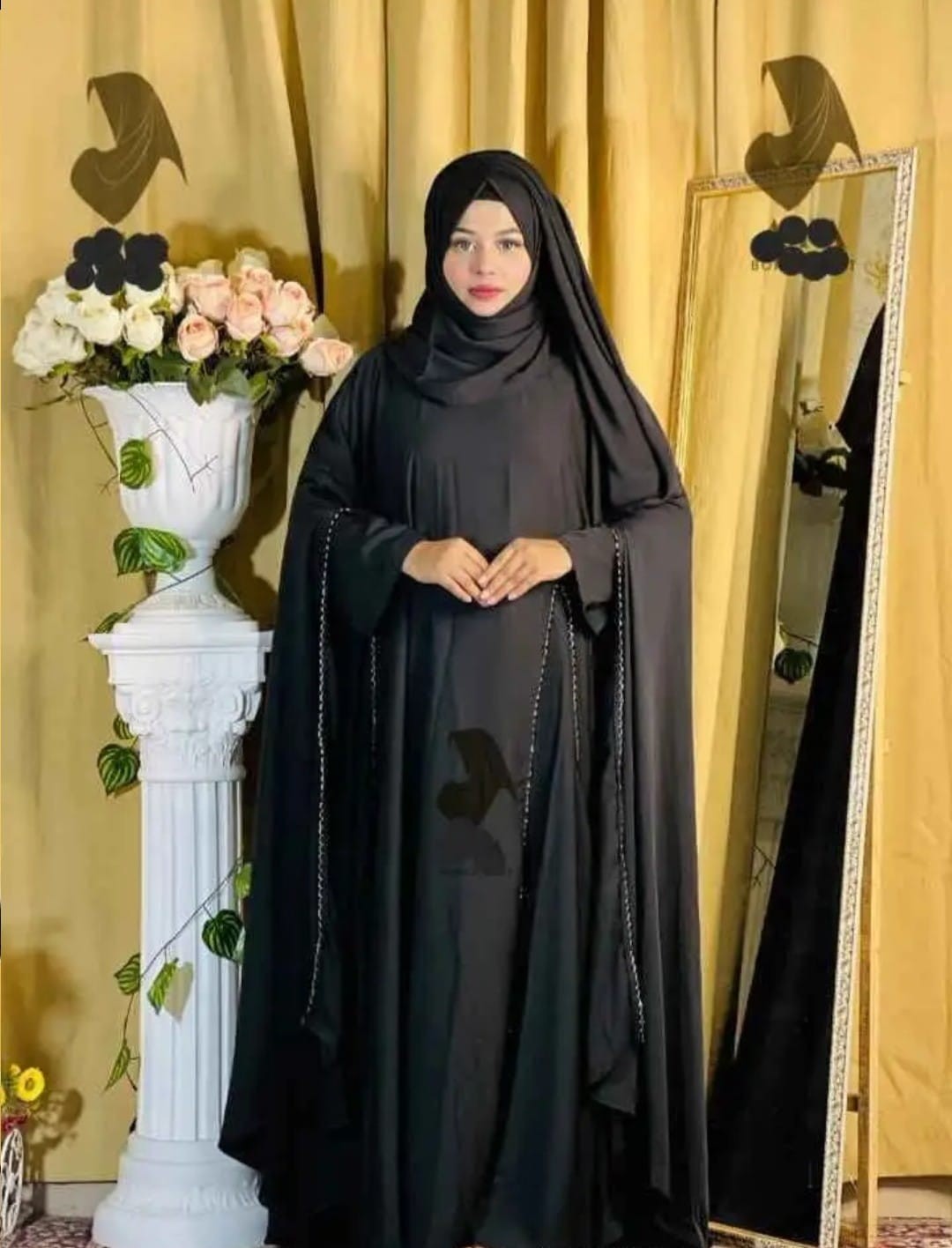 Dubai borkha and Hijab set
