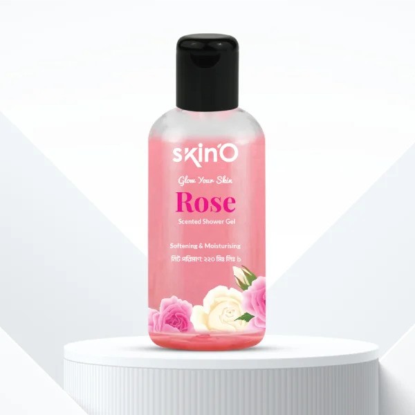 skinO Rose Scented Shower Gel 220ml