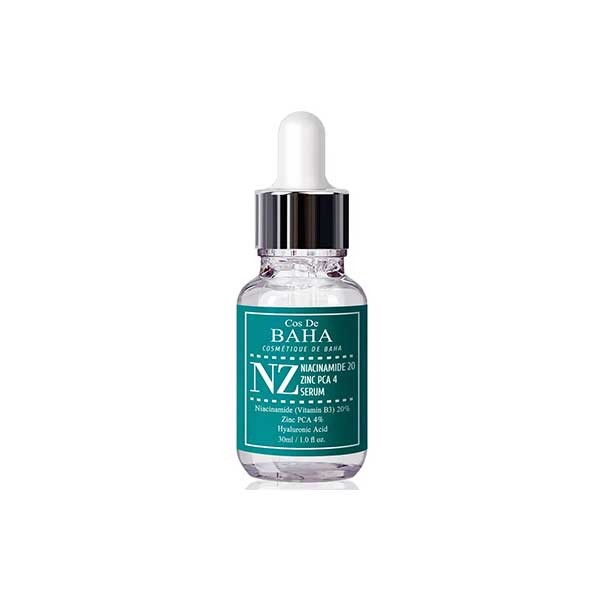 Cos De BAHA Niacinamide 20% + Zinc 4% Serum (NZ)- 30m